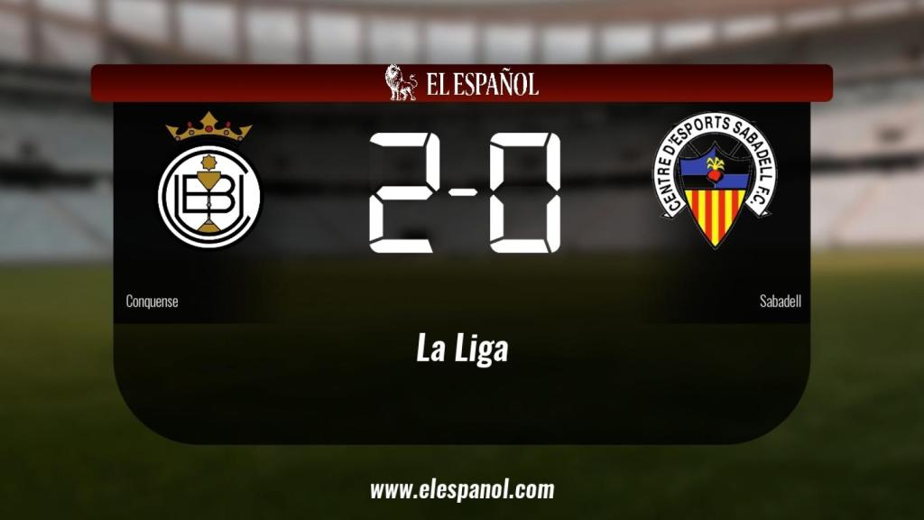 Los tres puntos se quedaron en casa: Conquense 2-0 Sabadell