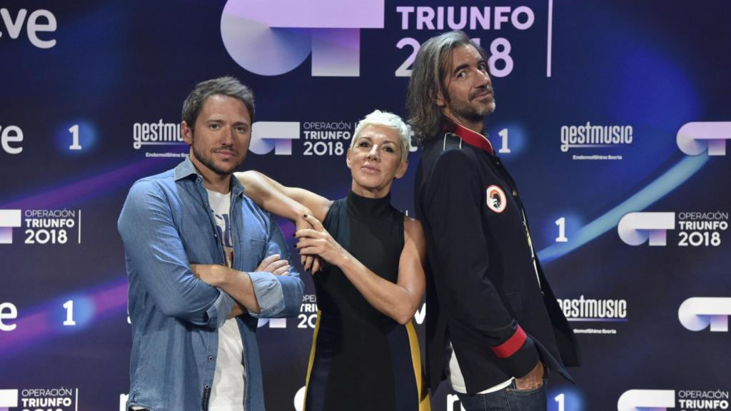 El jurado de 'Operación Triunfo'.