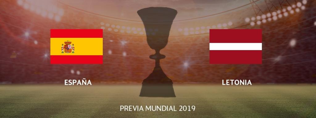 España - Letonia, clasificación para el Mundial de China