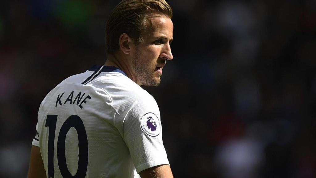 Harry Kane con el Tottenham.