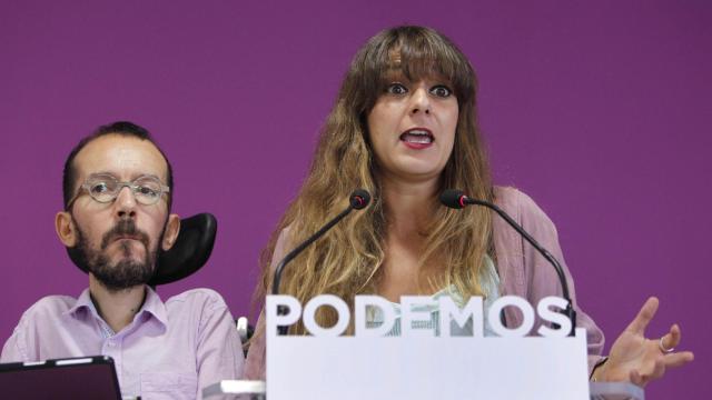Echenique y Noelia Vera, este lunes