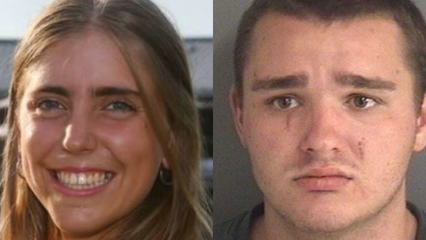 La joven golfista Celia Barquín y su presunto asesino, Collin Daniel Richards.