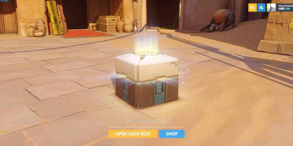loot boxes cajas de botin