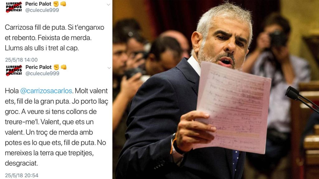 Carlos Carrizosa y los tuits que denunció