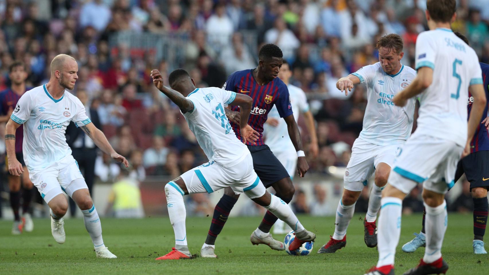 Las mejores imágenes del FC Barcelona - PSV Eindhoven