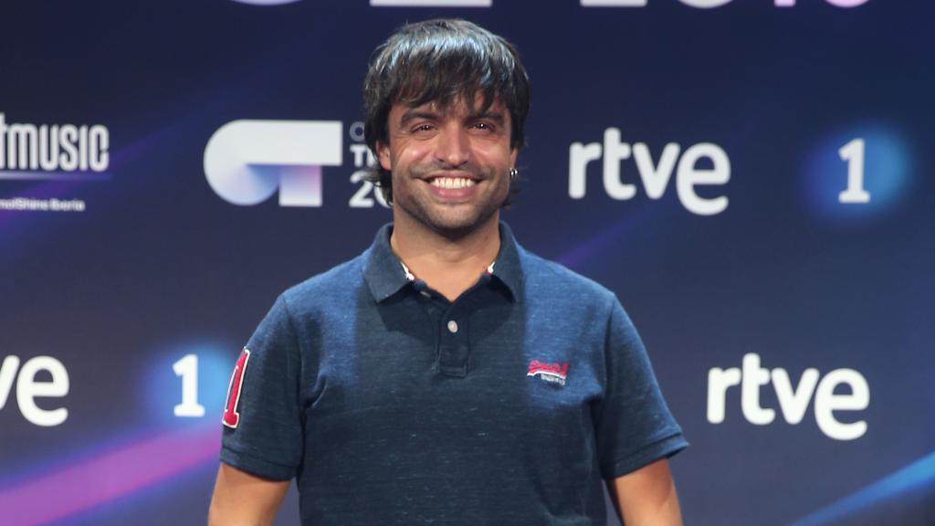 Manu Guix en el evento de presentación.