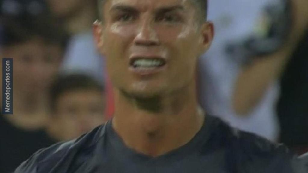 Los mejores memes de la expulsión de Cristiano en el Valencia - Juventus