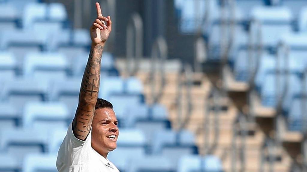 Rodrigo, autor del segundo tanto