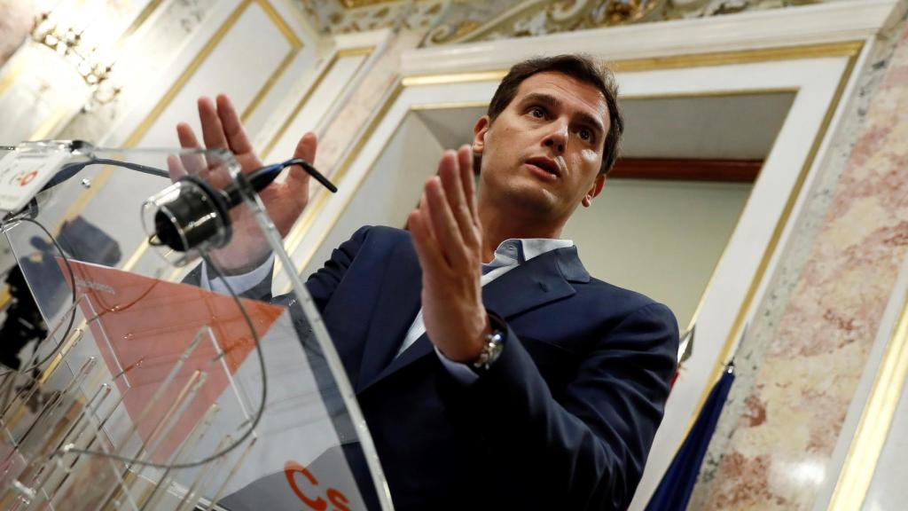 El presidente de Ciudadanos, Albert Rivera.