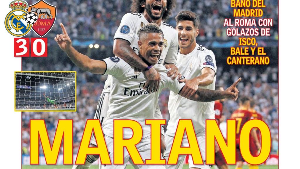 Portada diario AS (20/09/2018)