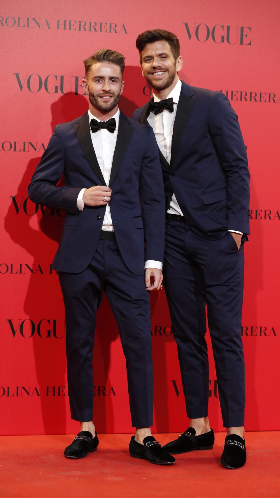 Pelayo Díaz junto a Andy.