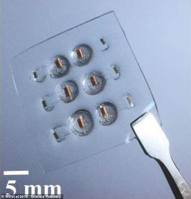 piel robotica piel electronica capaz de sentir tacto pulso contacto membrana polimero