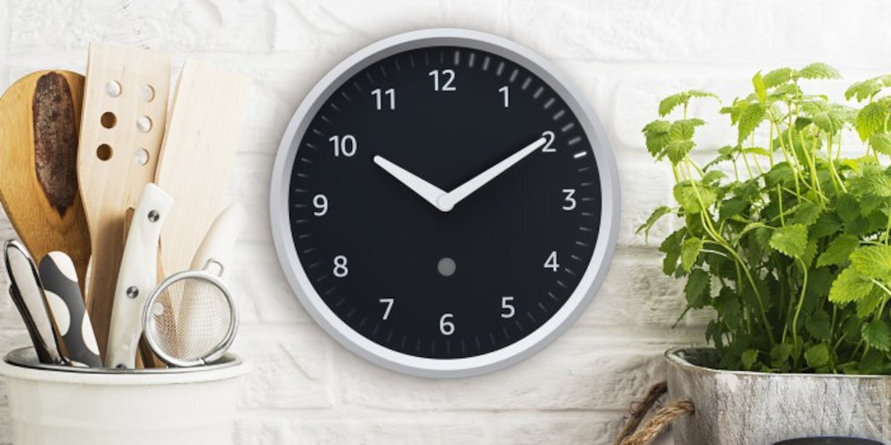 amazon echo wall clock