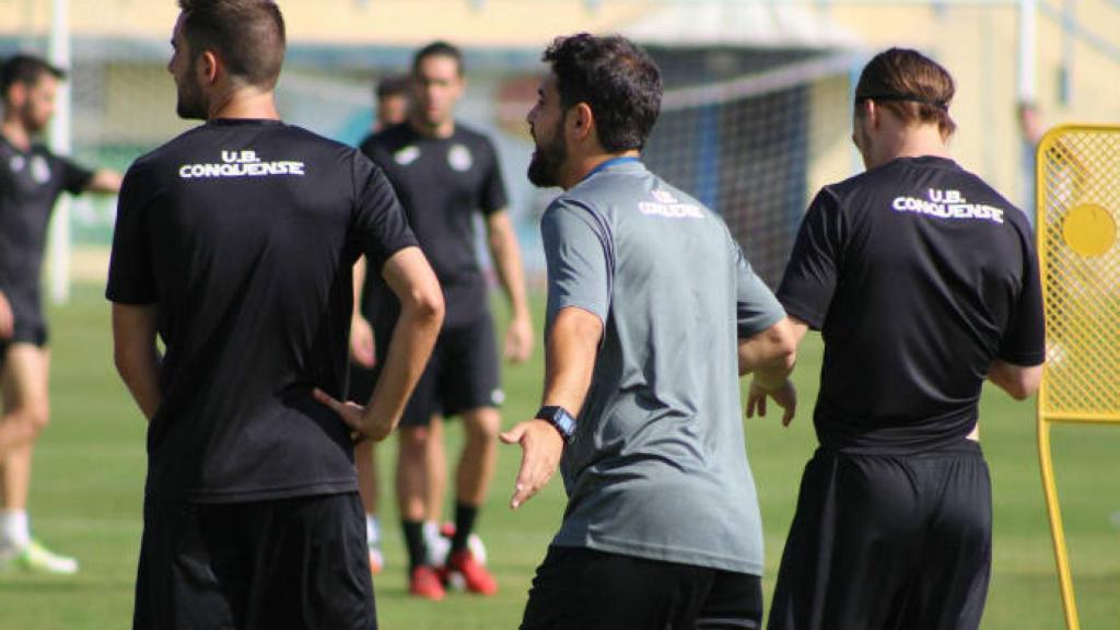 Luis Ayllón en un entrenamiento. Foto: UB Conquense