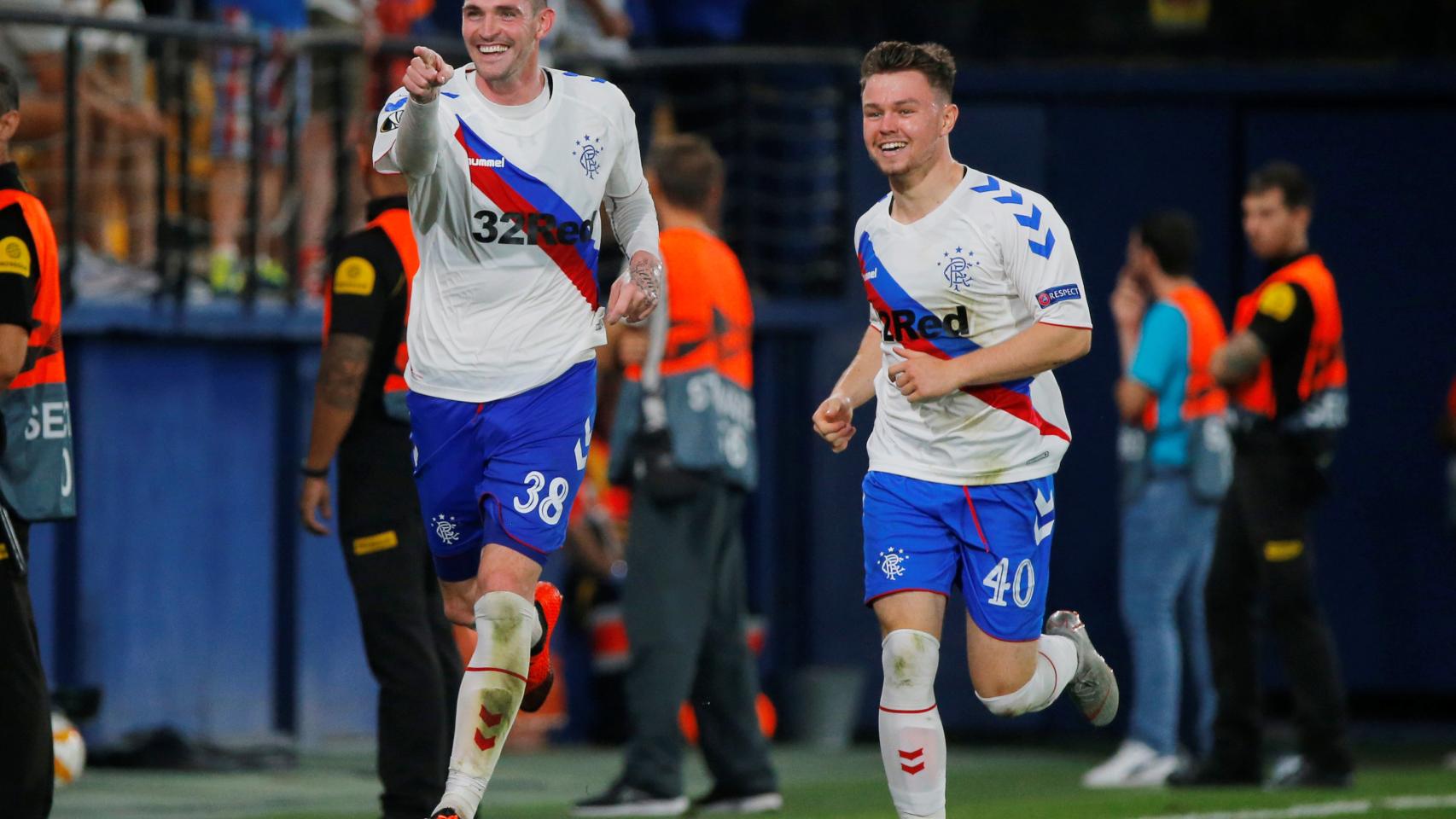 Las mejores imágenes del Villarreal - Rangers