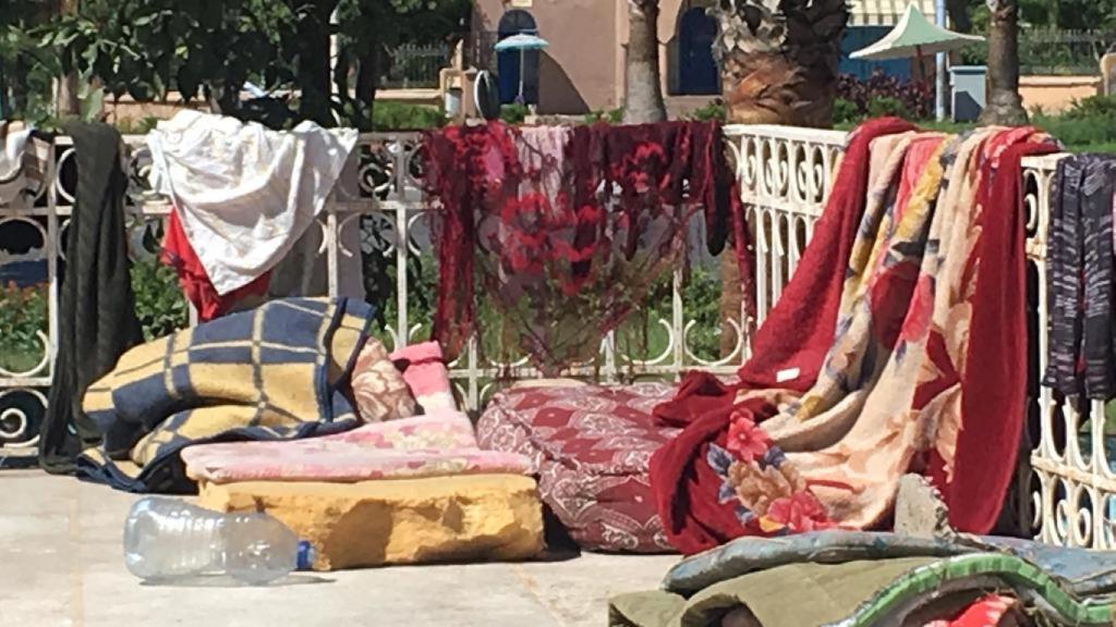 Viven en condiciones precarias.