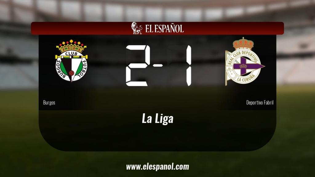 El Burgos derrotó al Deportivo Fabril por 2-1