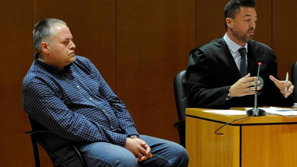 Manuel, durante el juicio.