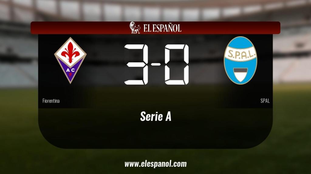 La Fiorentina se lleva la victoria en su casa