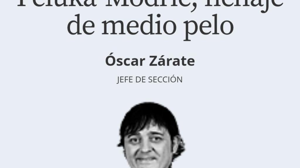 Mundo Deportivo - Peluka Modric