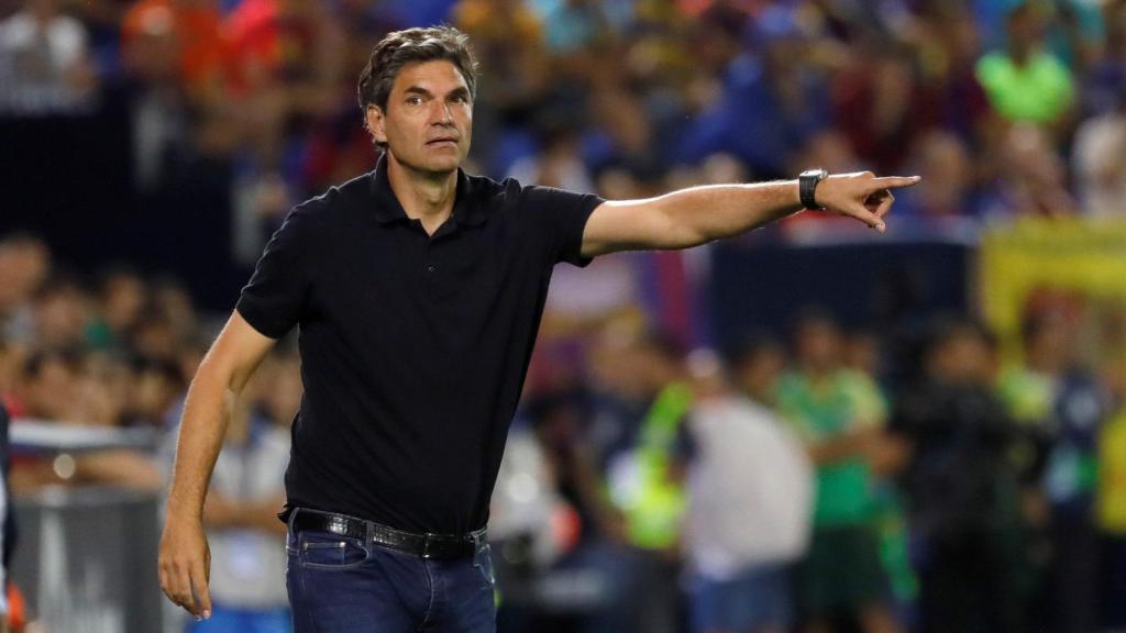 Pellegrino en el duelo frente al Barcelona