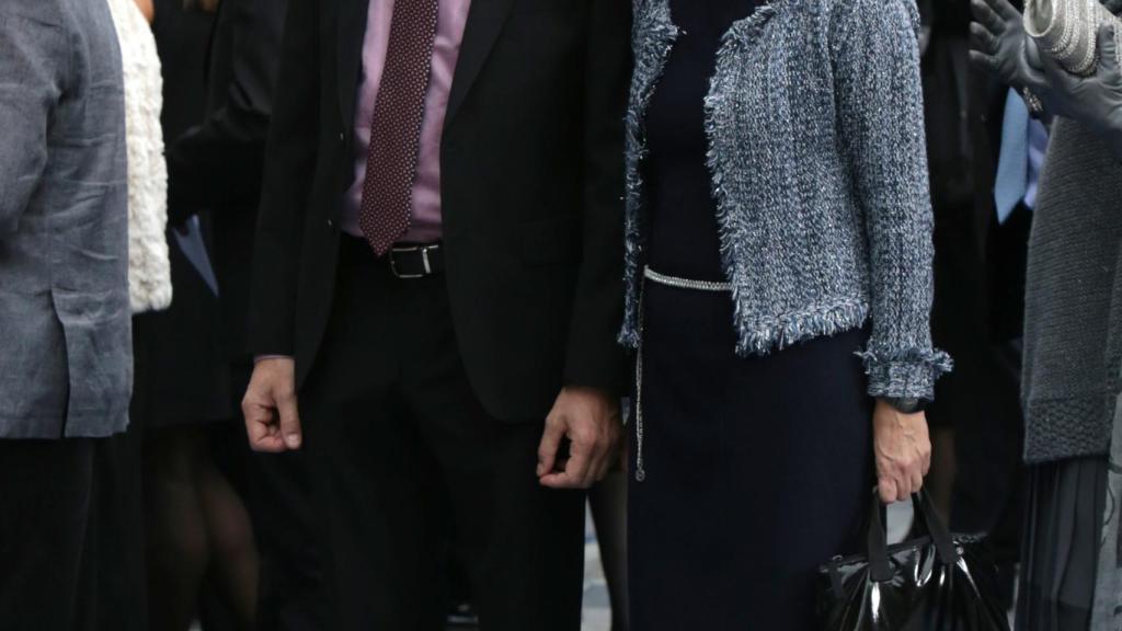 Pedro Duque y Consuelo Femenía en los premios Princesa de Asturias 2015.