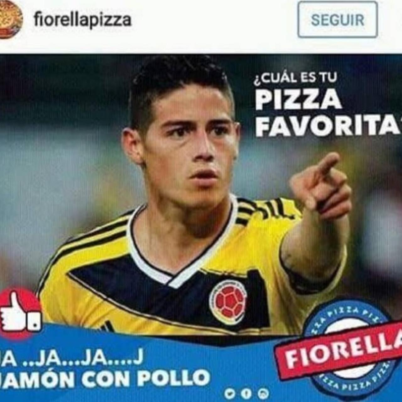 La mofa por parte de una pizzería colombiana.