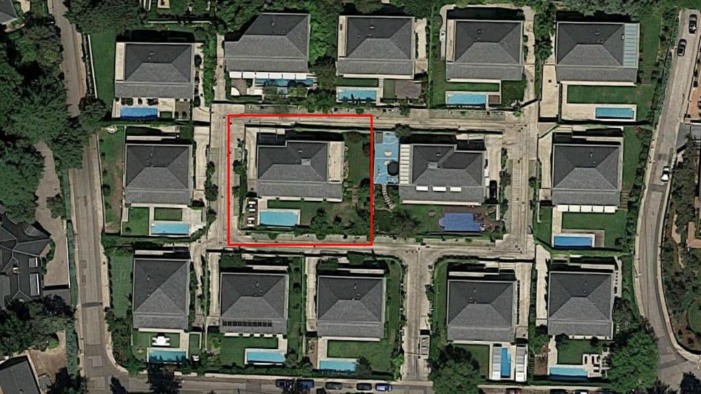 La casa de Jesús Vázquez y Roberto Cortes.