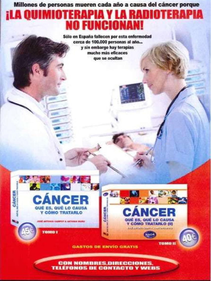 Uno de los polémicos anuncios de la revista.