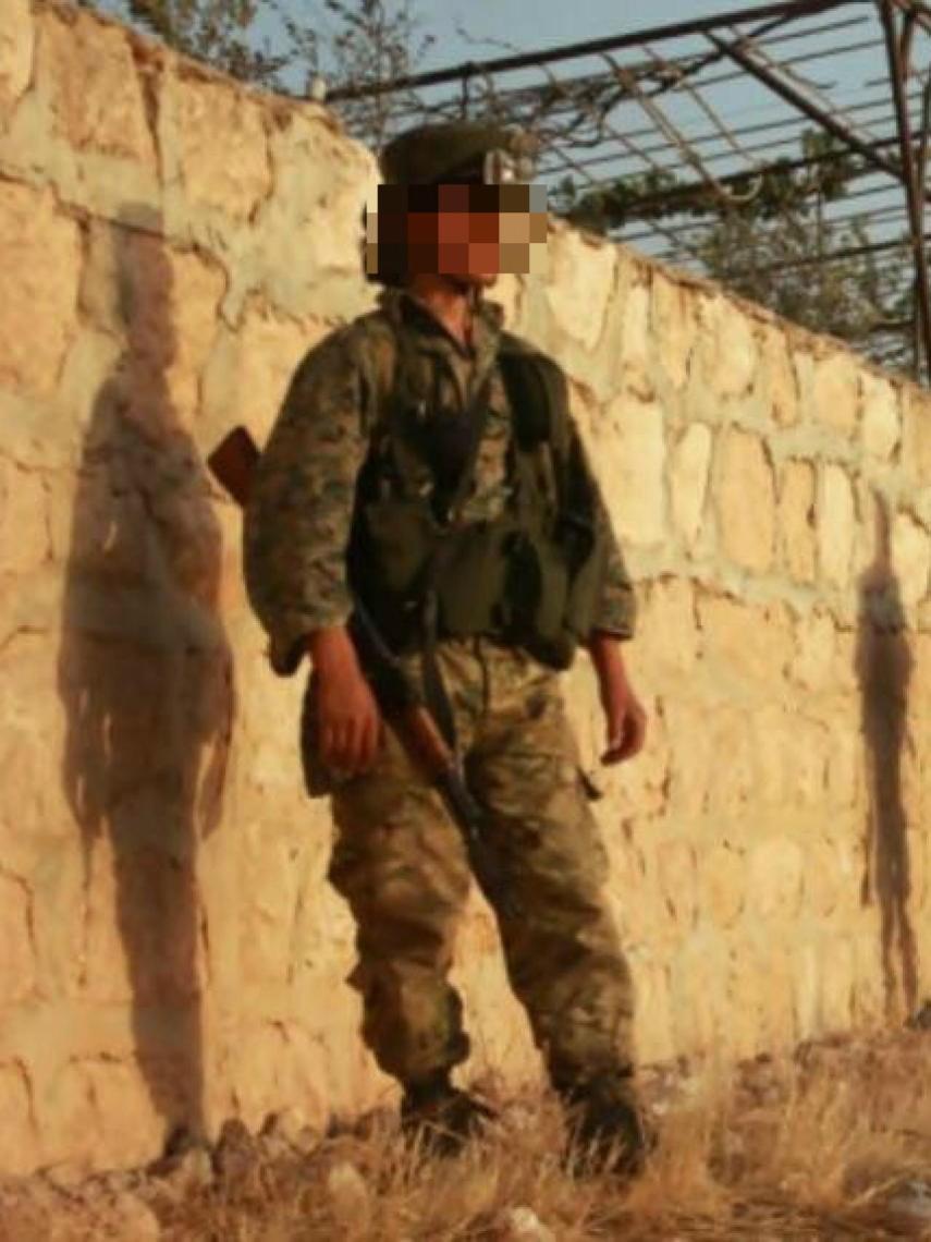 Abdul Sham, en una fotografía difundida en sus redes.