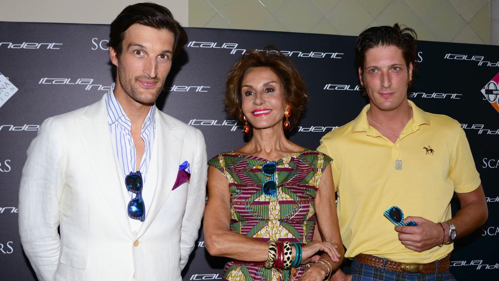 Rafael Medina, Naty Abascal y Luis Medina.