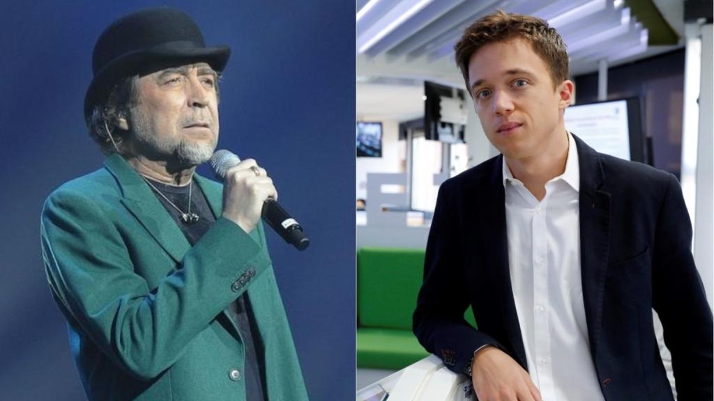 Joaquín Sabina e Íñigo Errejón.