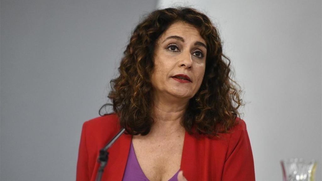 María Jesús Montero. Ministra de Hacienda. |