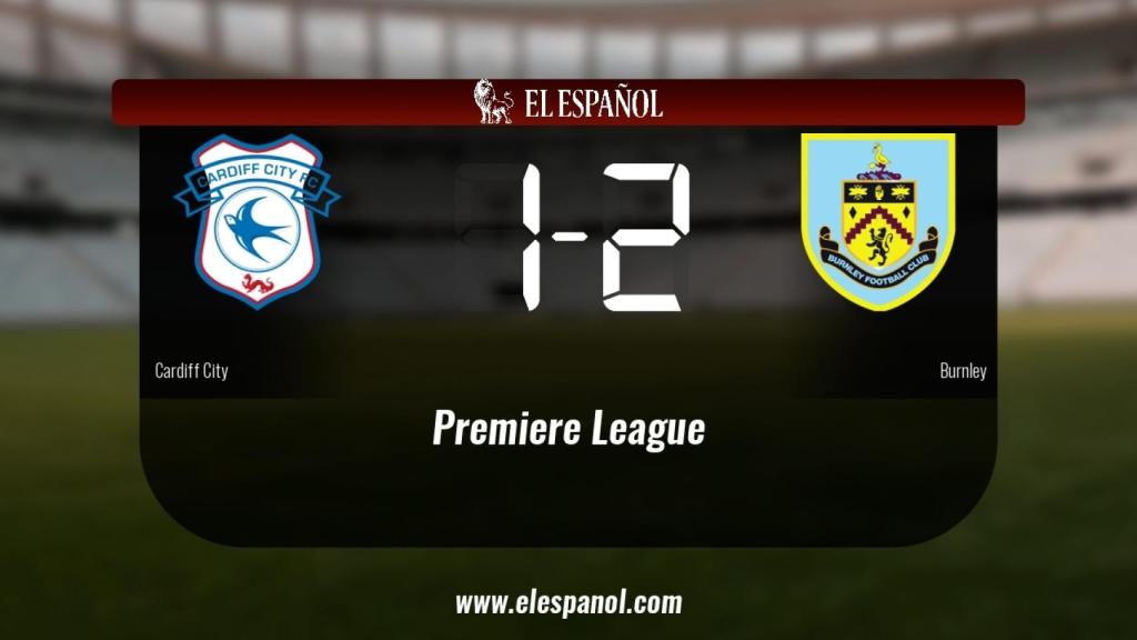 El Burnley ganó en el estadio del Cardiff City