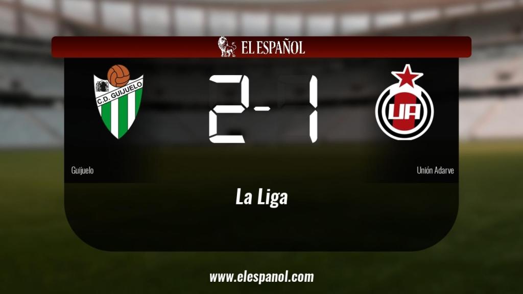 El Guijuelo venció en su estadio al Unión Adarve