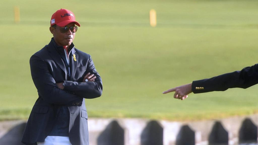 Tiger Woods, siguiendo los últimos puntos de la Ryder Cup