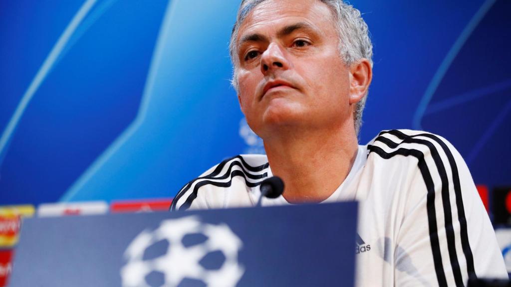 Mourinho, en rueda de prensa
