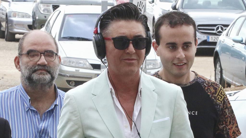 Ángel Garó, a su entrada en los juzgados.