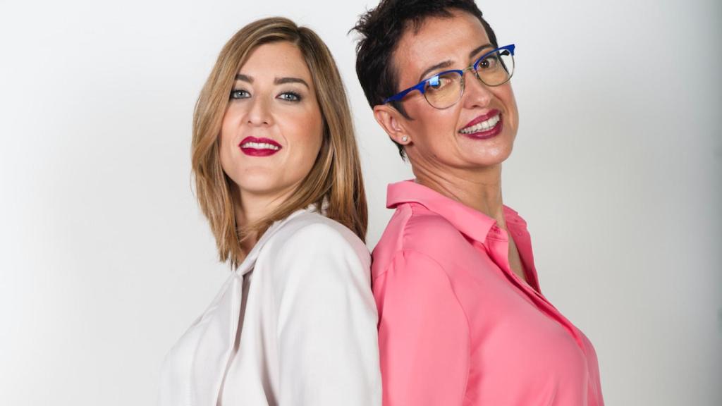 Pepa Blanes y María Guerra.