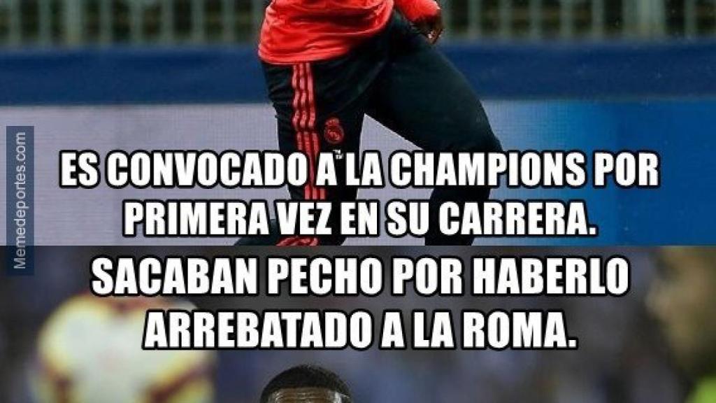 Meme del CSKA - Real Madrid. Foto: memedeportes.com