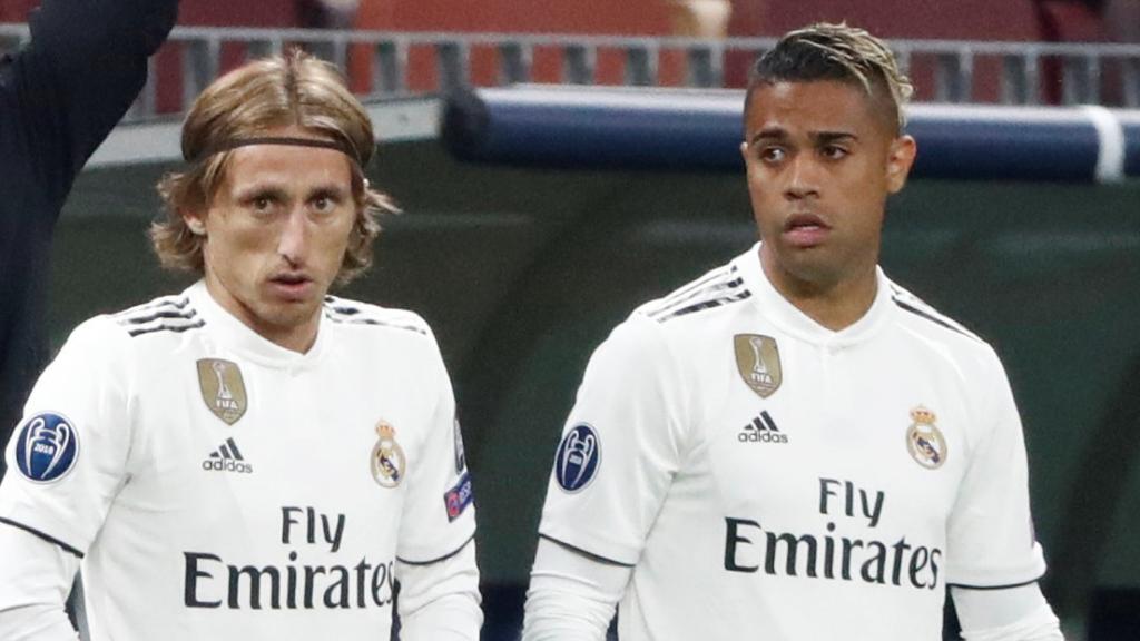 Modric y Mariano entran en la segunda parte para reforzar al equipo