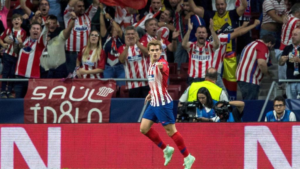 Antoine Griezmann celebrando un gol