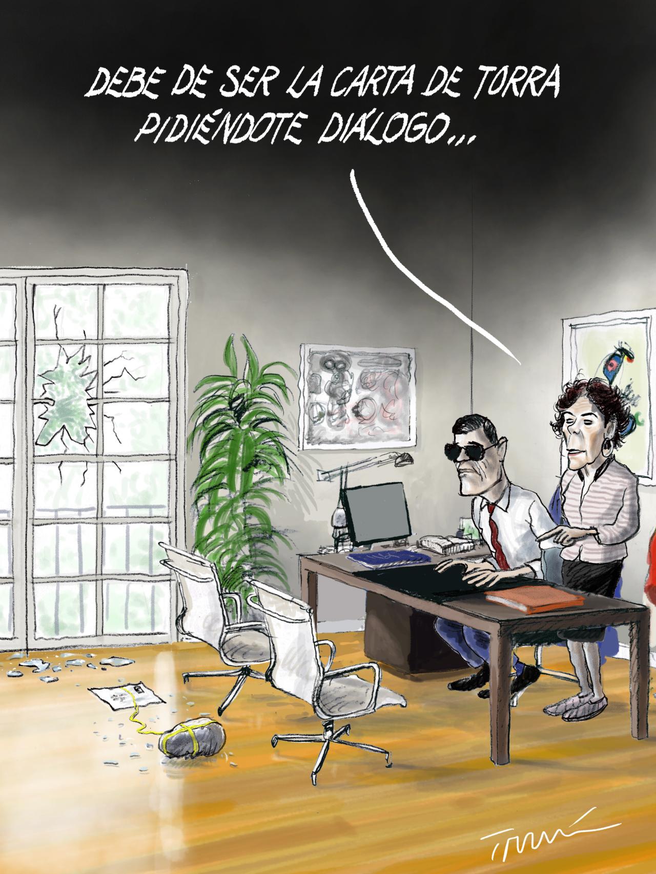 La carta de Torra