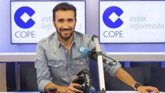 Juanma Castaño, en los estudios de COPE.