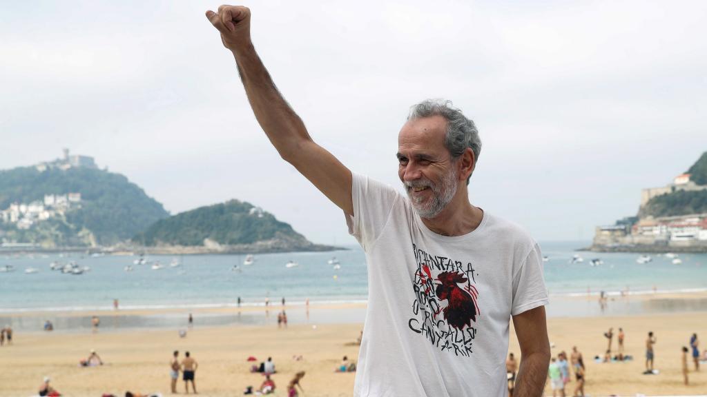 Willy Toledo en el Festival de San Sebastián.