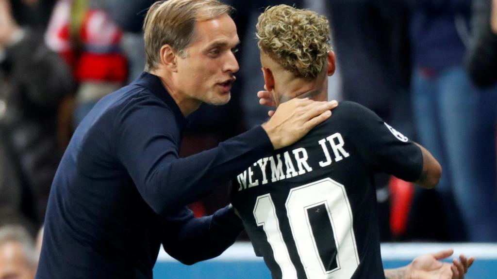 Neymar y Tuchel hablan tras ser sustituido el brasileño