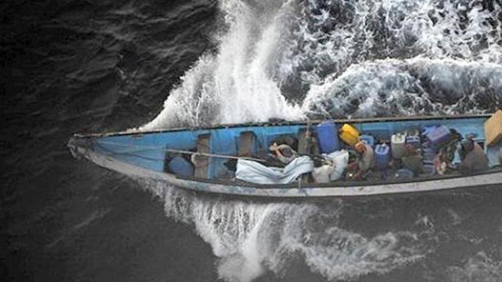 El esquife pirata que despertó las sospechas.