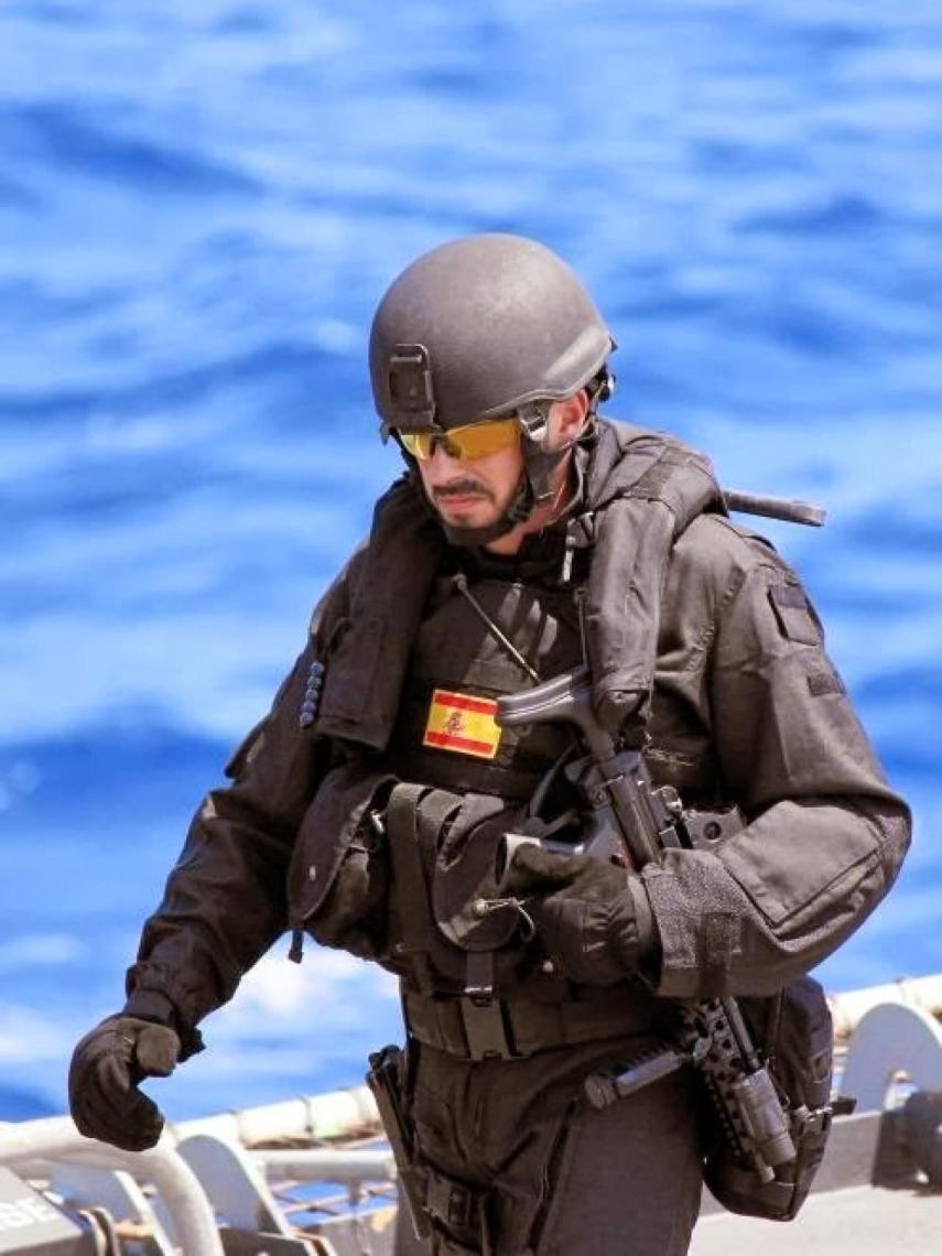 Rafael López de Anca, el día de la intervención.