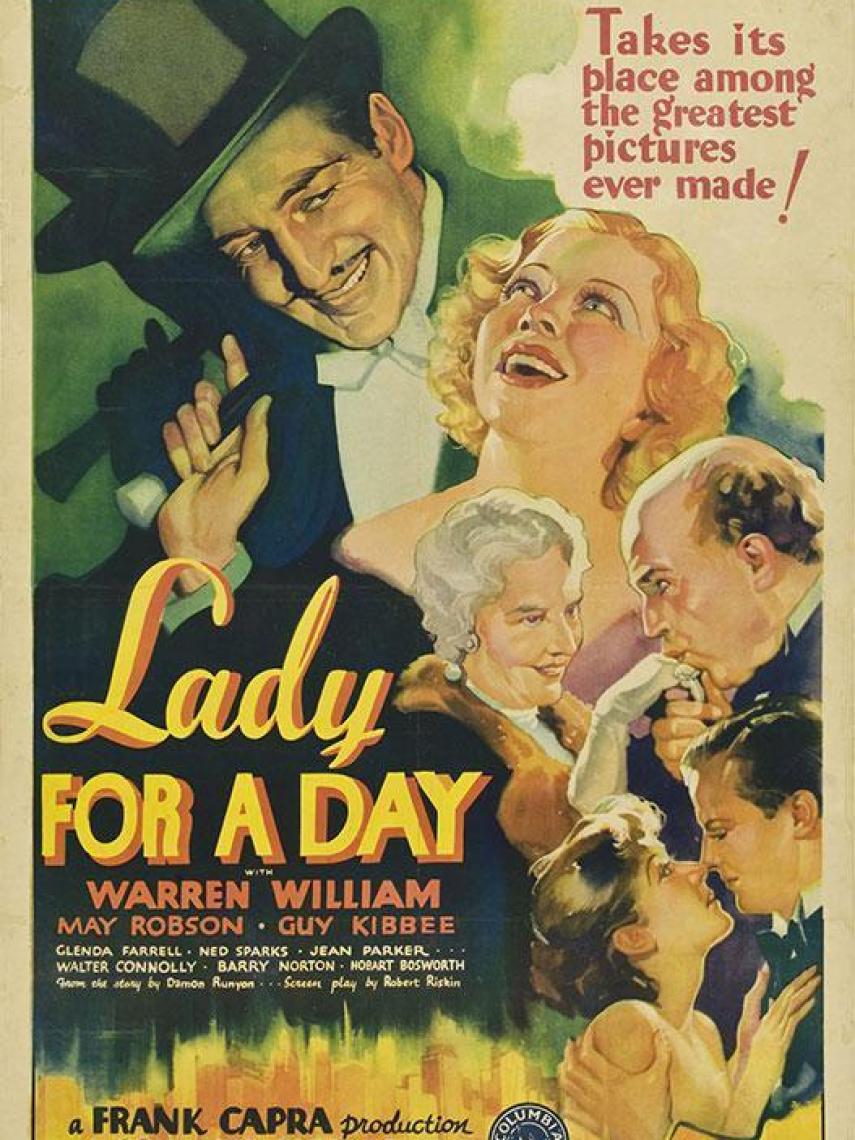 Cartel de 'Dama por un día'.