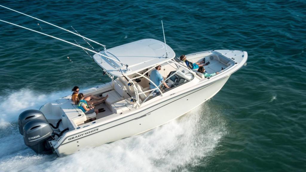 Una embarcación similar a la que fue comprada para el expresidente de Guatemala.